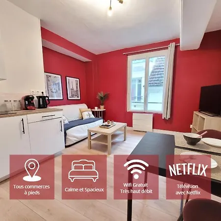 Apartment Rubis - Hypercentre Historique Au Pied Du - Netflix Chateau-Thierry
